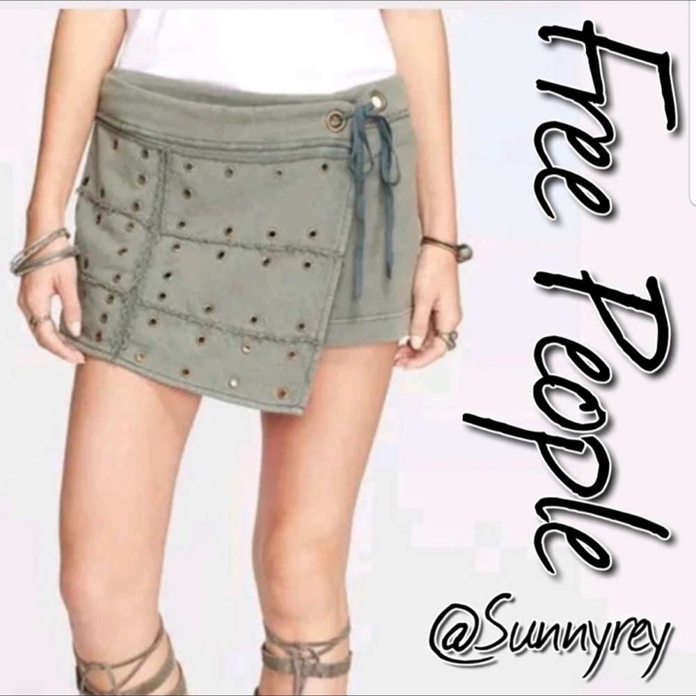 Free People Wonderlust Wrap Skort NWT L
